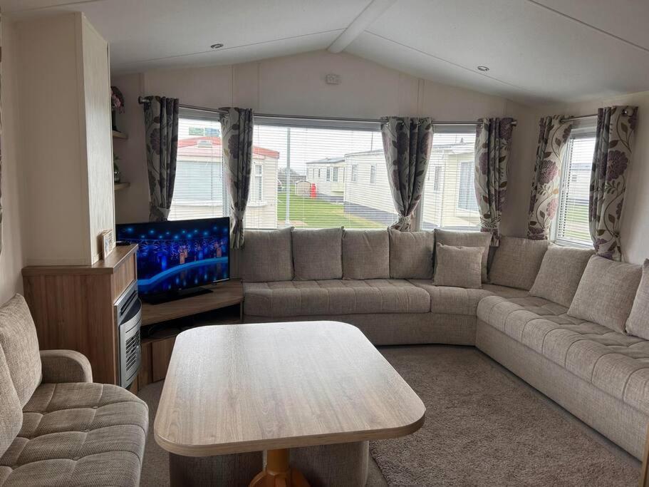 Red Lion Caravan Park, Arbroath Exterior foto